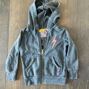 2T navy Bolt sweatshirt